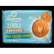 Печево Zerole Al malto d`orzo без цукру Lazzaroni 330g Печево Zerole Al malto d`orzo без цукру Lazzaroni 330g